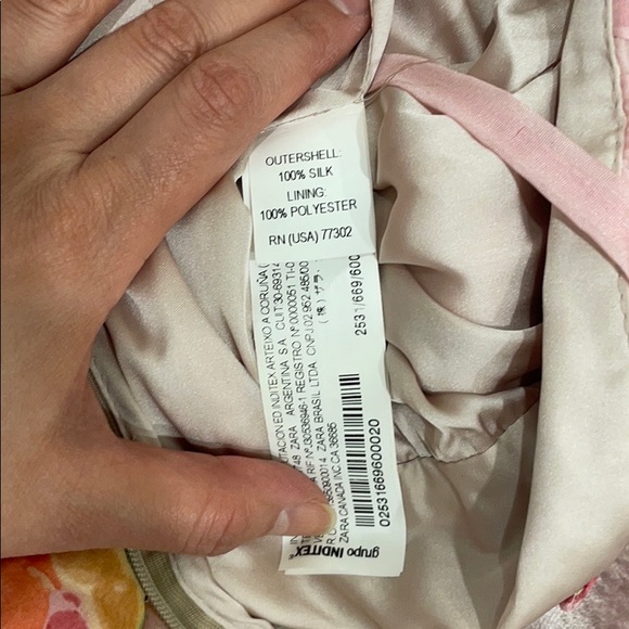 Zara silk maxi dress - Picture 3 of 4